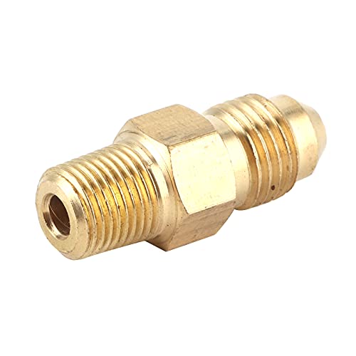 Öl-Gas-Adapter, Messing, Öl-Gas-Anschluss-Kupplung, gerade, AN4-Stecker auf 20,3 cm NPT-Adapterstecker von Aoaoy