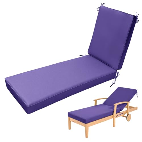 Bequeme Sonnenliegen Auflage, Liegenauflage, Auflage Gartenliege Strandmatte Hochwertige Gartenmatratze mit Befestigungsbänder für Pool und Strand,4 Blue Purple,178x59x5cm Bequeme Sonnenliegen Auflage, Liegenauflage, Auflage Gartenliege Strandmatte Hochwertige Gartenmatratze mit Befestigungsbänder für Pool und Strand,4 Blue Purple,178x59x5cm von Aocase