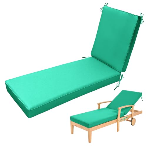 Bequeme Sonnenliegen Auflage, Liegenauflage, Auflage Gartenliege Strandmatte Hochwertige Gartenmatratze mit Befestigungsbänder für Pool und Strand,5 Green,183x53x5cm Bequeme Sonnenliegen Auflage, Liegenauflage, Auflage Gartenliege Strandmatte Hochwertige Gartenmatratze mit Befestigungsbänder für Pool und Strand,5 Green,183x53x5cm von Aocase