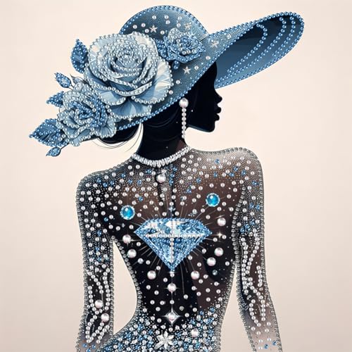 Aodejoy 5D Diamond Painting Set Elegante Damen Diamant Painting Bilder Diamond Art Erwachsene DIY Diamant Kunst Malerei Set Home Wand Dekor 30x30cm-#1 Aodejoy 5D Diamond Painting Set Elegante Damen Diamant Painting Bilder Diamond Art Erwachsene DIY Diamant Kunst Malerei Set Home Wand Dekor 30x30cm-#1 von Aodejoy