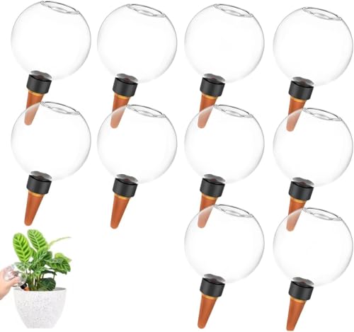 Aodejoy Bewässerungskugeln,Automatische Pflanzenbewässerung,Selbstbewässerung Bewässerungskugel,Wasserspender Pflanzen zur Automatischen Bewässerung von Zimmer Balkon und Gartenpflanzen (10 Stück) von Aodejoy