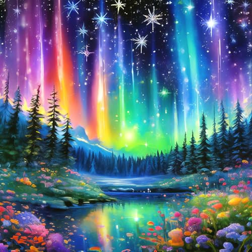 Aodejoy Diamond Painting Erwachsene, Diamant Painting Bilder Erwachsene 30x30Cm, Diamantmalerei Anfänger Bastelset Perfekt zum Stressabbau und zur Förderung der Kreativität und Wanddeko-Aurorawald Aodejoy Diamond Painting Erwachsene, Diamant Painting Bilder Erwachsene 30x30Cm, Diamantmalerei Anfänger Bastelset Perfekt zum Stressabbau und zur Förderung der Kreativität und Wanddeko-Aurorawald von Aodejoy