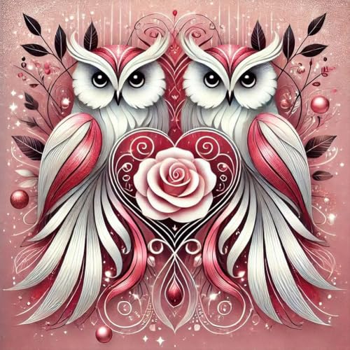 Aodejoy Diamond Painting Erwachsene Eule, 5d Tiere Diamant Painting Bilder Anfänger, Diy Diamonds Art Bastelset für Geschenke Wohnzimmer und Schlafzimmer Wanddeko 40x40cm-Eule Aodejoy Diamond Painting Erwachsene Eule, 5d Tiere Diamant Painting Bilder Anfänger, Diy Diamonds Art Bastelset für Geschenke Wohnzimmer und Schlafzimmer Wanddeko 40x40cm-Eule von Aodejoy