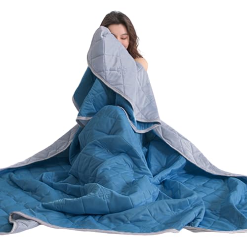 Aodejoy Kühldecke Sommerdecke,Ice Silk Cooling Blanket,Dünne Einfarbige Leicht Kühlfasern doppelseitige Selbstkühlende Decke Sommerkühldecken Atmungsaktive Weiche Wohndecke Reisedecke-blau 200x230cm Aodejoy Kühldecke Sommerdecke,Ice Silk Cooling Blanket,Dünne Einfarbige Leicht Kühlfasern doppelseitige Selbstkühlende Decke Sommerkühldecken Atmungsaktive Weiche Wohndecke Reisedecke-blau 200x230cm von Aodejoy
