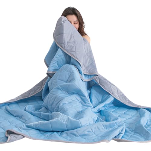Aodejoy Kühldecke Sommerdecke,Ice Silk Cooling Blanket,Einfarbige Leicht Kühlfasern doppelseitige Selbstkühlende Decke Sommerkühldecken Atmungsaktive Weiche Wohndecke Reisedecke-Himmelblau 200x230cm Aodejoy Kühldecke Sommerdecke,Ice Silk Cooling Blanket,Einfarbige Leicht Kühlfasern doppelseitige Selbstkühlende Decke Sommerkühldecken Atmungsaktive Weiche Wohndecke Reisedecke-Himmelblau 200x230cm von Aodejoy