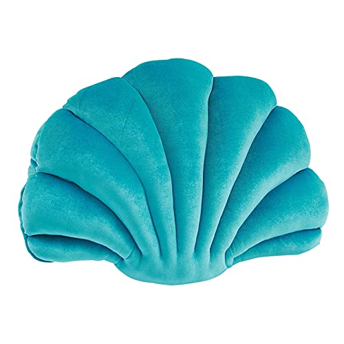 Aoguaro Muschelkissen in Muschelform, Samt, dekoratives Kissen, weiche Plüschfüllung, für Zuhause, Wohnzimmer, Sofa, Schlafzimmer, Auto usw von Aoguaro