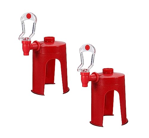 Aoguaro Soda-Spender, Trinkflasche Wasserflasche Upside-Down-Handschieber Arbeitssparender umgekehrter Wasserhahn Getränkespender Display Rack Gadget, für Home Office Camping Entertainment Party Aoguaro Soda-Spender, Trinkflasche Wasserflasche Upside-Down-Handschieber Arbeitssparender umgekehrter Wasserhahn Getränkespender Display Rack Gadget, für Home Office Camping Entertainment Party von Aoguaro