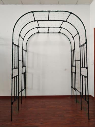 Rankgitter für den Garten, Schwarz, Größe XL von Aohanoi