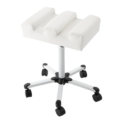 Aohuada Verstellbarer Pediküre Hocker, Maniküre Fußstütze, Pediküre Hocker mit Rädern,Pediküre Hocker Stuhl, Schönheits Maniküre Nagel Fußstütze Beinstütze, Nagelstudio-Werkzeuge,Weiß Aohuada Verstellbarer Pediküre Hocker, Maniküre Fußstütze, Pediküre Hocker mit Rädern,Pediküre Hocker Stuhl, Schönheits Maniküre Nagel Fußstütze Beinstütze, Nagelstudio-Werkzeuge,Weiß von Aohuada