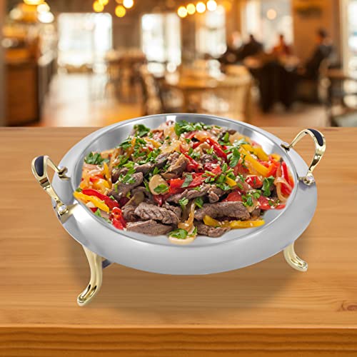 Aohuada Chafing Dish, Heizbehälter, 3 l, Buffets, 3 l, Edelstahl, Buffet für Partys, Buffets, Hochzeiten, Partys, Bankette, Catering-Events von Aohuada