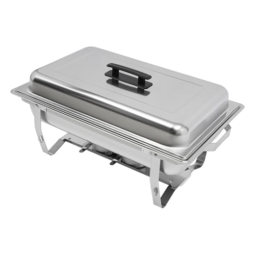 Rechteckiges Buffet Warmhalte-Set Chafing Dish Buffet Set 3-Fach Unterteil Buffet Gerichte Warming Set Für Catering Partys 75x46cm Rechteckiges Buffet Warmhalte-Set Chafing Dish Buffet Set 3-Fach Unterteil Buffet Gerichte Warming Set Für Catering Partys 75x46cm von Aohuada