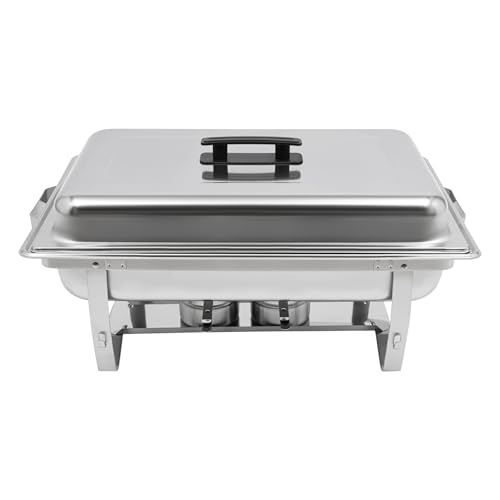 Rechteckiges Buffet Warmhalte-Set Chafing Dish Buffet Set Buffet Gerichte Warming Set Für Catering Partys 75x46cm Rechteckiges Buffet Warmhalte-Set Chafing Dish Buffet Set Buffet Gerichte Warming Set Für Catering Partys 75x46cm von Aohuada