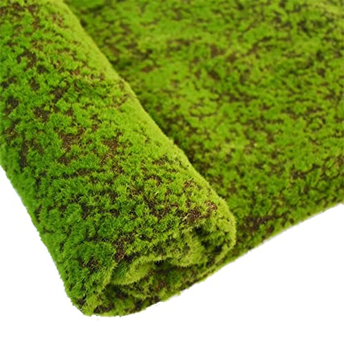 Aoisavch Künstliche Moos Matte Fake Grass Teppich Moos Wand, 1x1m DIY synthetischen Rasen Landschaft Gras Matten Rasen Teppich, 18 Styles (Color : B, Size : 3.28'x3.28'/1x1m) von Aoisavch