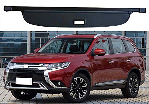 Aojiek Auto Laderaumabdeckung Kofferraumabdeckung Rollo FüR Mitsubishi Outlander 2013-2020 Kofferraum Schutz Abdeckung GepäCkraumabdeckung Einziehbar von Aojiek