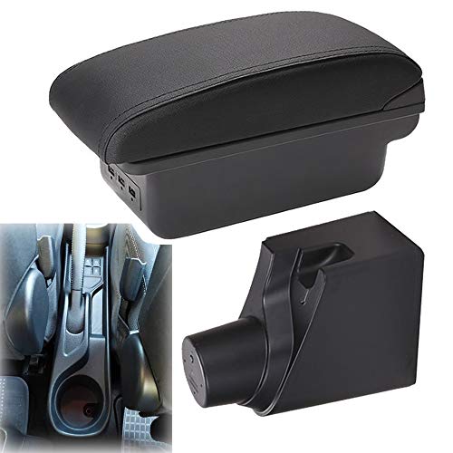 Auto Armlehne Pu Leder Mittelarmlehne Organizer FüR Yaris FüR Yaris Hybrid Mit Staufach Innenausstattung ZubehöR von Aojiek