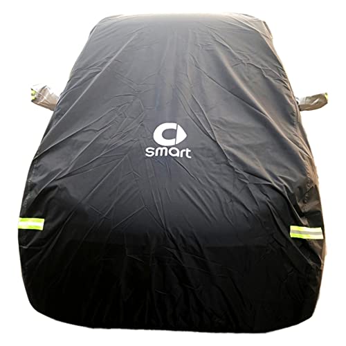 Autoabdeckung Abdeckplane Vollgarage Plane Autoplane FüR Smart Fortwo Wasserdicht SchutzhüLle Abdeckung HüLle Sonnenschutz Staubdicht Schwarz Autoabdeckung Abdeckplane Vollgarage Plane Autoplane FüR Smart Fortwo Wasserdicht SchutzhüLle Abdeckung HüLle Sonnenschutz Staubdicht Schwarz von Aojiek