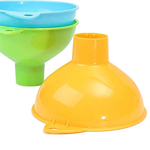 Aokshen 2Pcs Haushaltstrichter Kunststoff Weithalswein Großes Füllwerkzeug Einmachen von flüssigem Öl Wassermarmelade Haushaltsbenzin Home Kitchen Barware von Aokshen