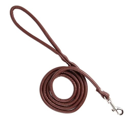 Katzenleine aus PU-Leder, 1 x 120 cm, Braun Katzenleine aus PU-Leder, 1 x 120 cm, Braun von Aoktorkit