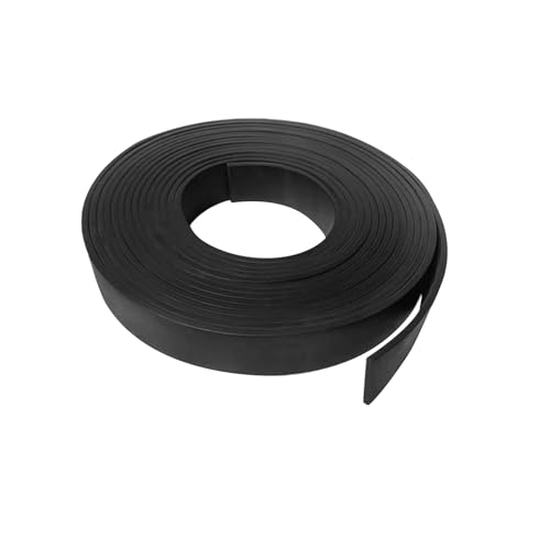 Marine-Gummistreifen, 5 mm Dicke, 1 m x 10 mm Hartgummi, quadratischer Streifen, Anti-Kollisions-Gummistreifen, solider rechteckiger Gummidichtungsstreifen Marine-Gummistreifen, 5 mm Dicke, 1 m x 10 mm Hartgummi, quadratischer Streifen, Anti-Kollisions-Gummistreifen, solider rechteckiger Gummidichtungsstreifen von Aoktorkit