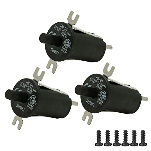 Aolamegs Trichterdeckel/Türschalter-Set, 3er-Pack, Ersatzteil für Masterbuilt Gravity Series 560/800/1050 XL und digitalen Holzkohlegrill & Smoker von Aolamegs