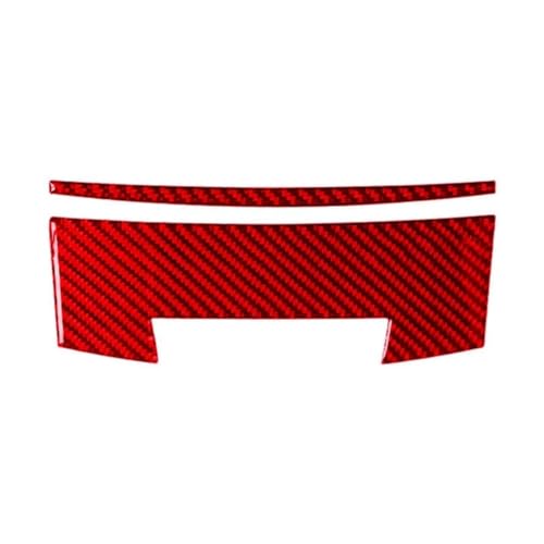 2Pcs Red Carbon Fiber Zentrale Lagerung Box Abdeckung Trim Ersatz Teile Zubehör Für Honda Accord 2013-2017 von Aoleegatt