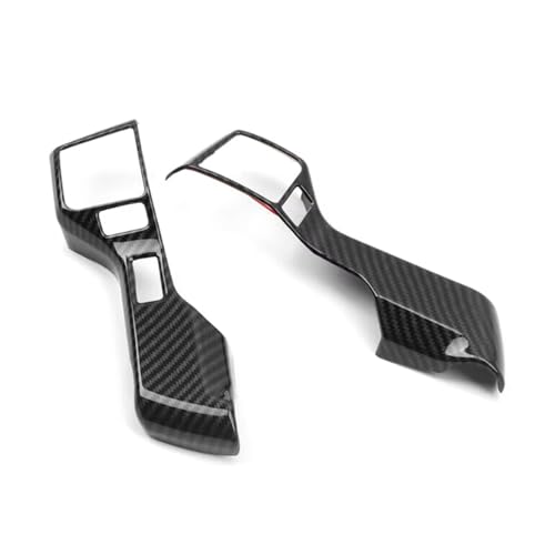 2X Carbon Fiber ABS Auto Innen Lenkrad Abdeckung Trim Innen Dekoration Für Toyota Tundra 2014 2015 2016 2017 2018 2019 2020 von Aoleegatt