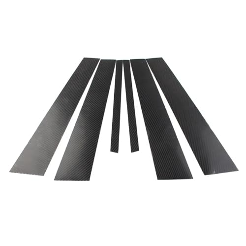 6Pcs Carbon Fiber Auto Außentür Fenster B Säule Post Abdeckung Trim Für BMW 3 Series G20 325Li 330d 335 2019 2020 6Pcs Carbon Fiber Auto Außentür Fenster B Säule Post Abdeckung Trim Für BMW 3 Series G20 325Li 330d 335 2019 2020 von Aoleegatt