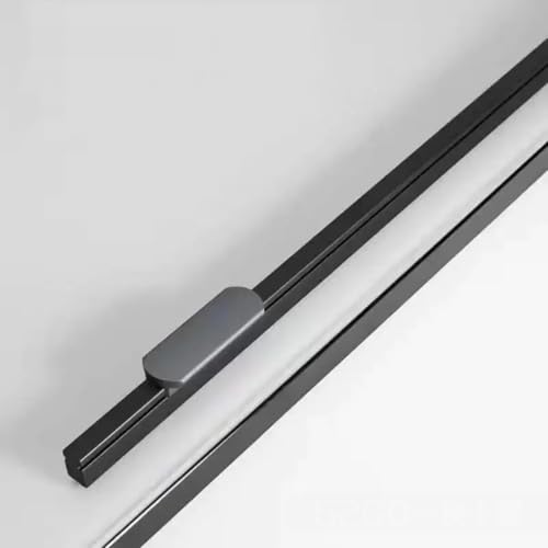 Amerikanische Griff Schranktürgriff Doppel Farben lange Griffe schwarz grau Gold Schrank zieht Möbelknöpfe Kleiderschrank Hardware (schwarz-grau 320 mm) von Aoleegatt