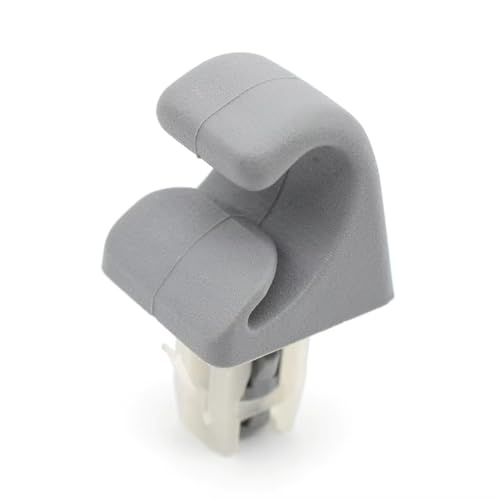 Aoleegatt 2 Stücke Grau Sonnenblende Haken Halter Clip Halterung Aufhänger Für Toyota Camry Corolla Highlander RAV4 Prius von Aoleegatt