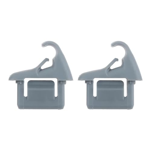 Aoleegatt 2 Stücke Links Rechts Auto Sonnenblende Haken Clip Halterung Aufhänger Für Mitsubishi ASX Outlander Lancer EVO 10 MR654343 von Aoleegatt