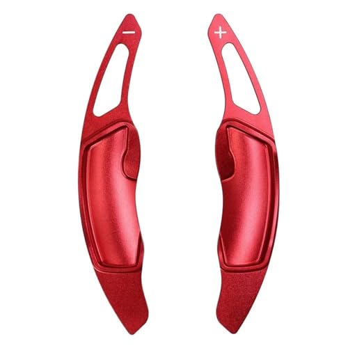 Aoleegatt 2 stücke Aluminium Lenkrad Schaltwippenverlängerung Für Subaru Legacy WRX STI Forester Impreza XV Outback(Red) von Aoleegatt