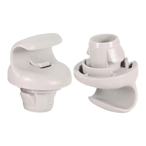 Aoleegatt 2Pcs Sonnenblende Halterung Clips Sonnenblende Haken Halterung Für Nissan Qashqai J10 2007-2013 Dualis 2007-2014 96409BC402 von Aoleegatt
