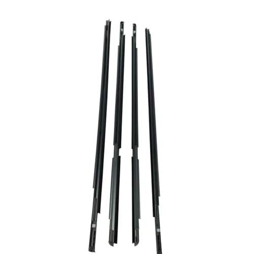 Aoleegatt 4PCS Auto Tür Fenster Glas Fenster Dichtung Moulding Trim Für Toyota Yaris Hatchback 2006-2013 von Aoleegatt