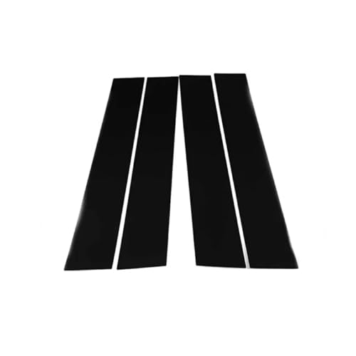 Aoleegatt 4PCS glänzend schwarz Säulen Beiträge Tür Fenster Trim Aufkleber Dekoration Schutz Aufkleber Für VW Tiguan MK1 2009-2016 von Aoleegatt