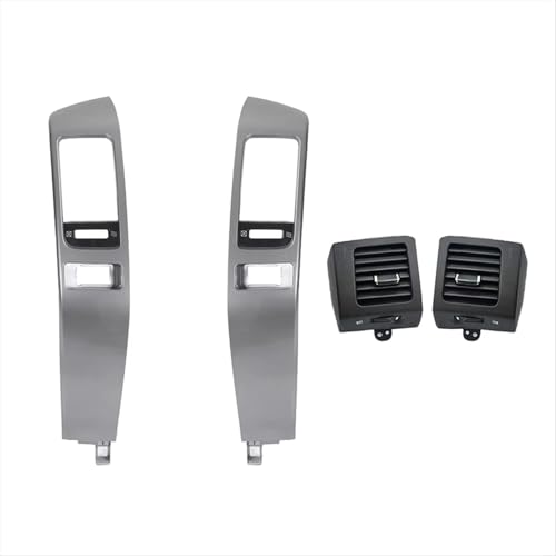 Aoleegatt Auto Armaturenbrett Air Vent Grille Klimaanlage Outlet Rahmen Trim Panel Für Toyota Land Cruiser Prado LC120 Für Lexus GX470 03-09 B von Aoleegatt