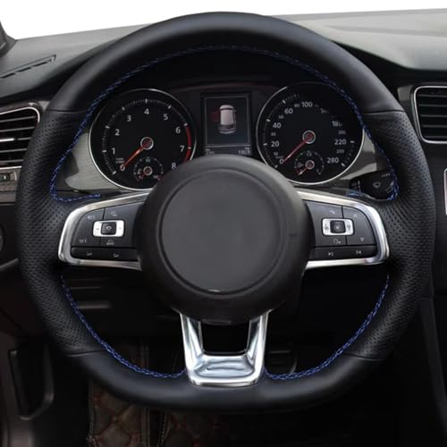 Aoleegatt Auto-Lenkradbezug Für VW Golf GTI 7 GTD GTE 7 R 7 Polo 2013 2014 2015 2016 2017 2018 2019 2020 2021 Aoleegatt Auto-Lenkradbezug Für VW Golf GTI 7 GTD GTE 7 R 7 Polo 2013 2014 2015 2016 2017 2018 2019 2020 2021 von Aoleegatt