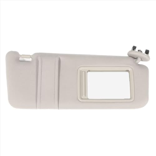 Aoleegatt Beiges Sonnenblendenpaar fürs Auto, Links und rechts, ohne Schiebedach und Lichter für Toyota Camry 2007-2011 von Aoleegatt