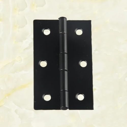 Aoleegatt Chinesische 6,3 cm 6-Loch-Augenöffnung, antike Holzbox, Geschenk-Box, flache Scharnierverpackung, kleines Zubehör, 60 x 37 mm (3–10 Stück) von Aoleegatt