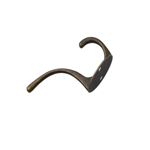 Aoleegatt Doppelter antiker europäischer Blauer Bronze-Retro-Garderoben-Wohnzimmer-Garderoben-Einzeltürhaken-Legierung (5) von Aoleegatt
