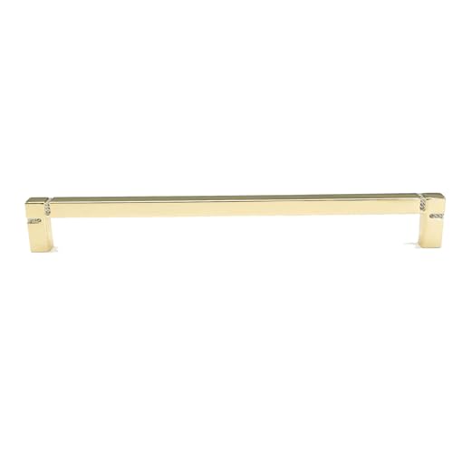 Aoleegatt Hellgoldene Schrankgriffe,Elegante Küchenschrank-Garderobengriffe,Moderne Schubladenknöpfe mit T-Griff,Möbelbeschläge (256 mm Lochabstand) von Aoleegatt