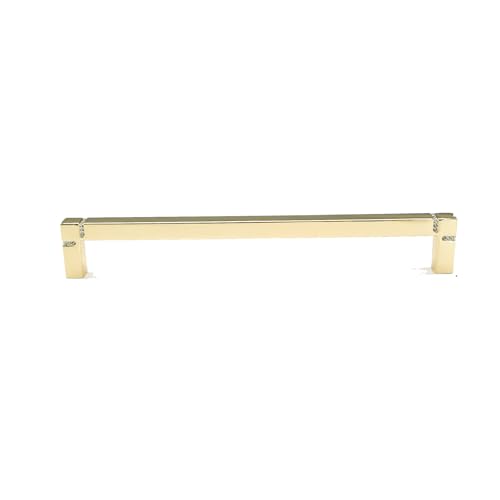 Aoleegatt Hellgoldene Schrankgriffe,Elegante Küchenschrank-Garderobengriffe,Moderne Schubladenknöpfe mit T-Griff,Möbelbeschläge (Lochmitte 192 mm) von Aoleegatt