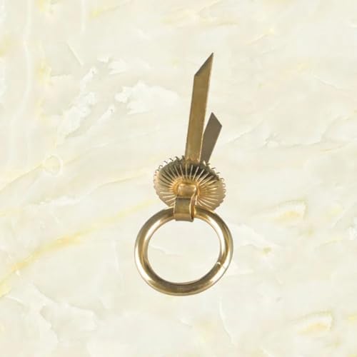 Aoleegatt Imitation Goldring Einloch-Eisendichtung Möbelschubladengriff Teeservice-Griff (30 23 55 mm) von Aoleegatt