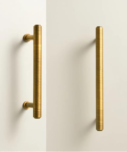Aoleegatt Massiver Messing Küchenknopf Matt Schwarz Antik Messing T-Bar Kleiderschrank Schrank Schublade Türgriff Pull (CH055-AB-96132) von Aoleegatt