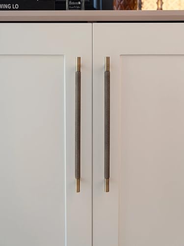 Aoleegatt Messing Diamant Kreuz Rändelmuster Antik Schrankgriffe Schrank T-Form Stangengriffe Küche Zubehör verfügbar (Abstand - 320mm) von Aoleegatt