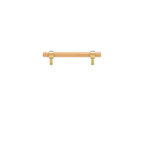 Aoleegatt Messing Natur Nussbaum Buche Holz Möbelgriff Amerikanischen Nordischen Stil Schublade Kleiderschrank Pull T Bar (CH025B-160220) von Aoleegatt