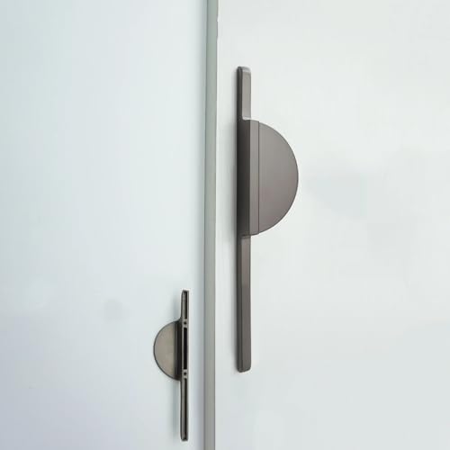 Aoleegatt Moderne,einfache,Lange Möbelgriffe,Goldener Griff Schränke Schubladen,Zinklegierung,Griffe Küchenschränke (Perlgrau-L) von Aoleegatt
