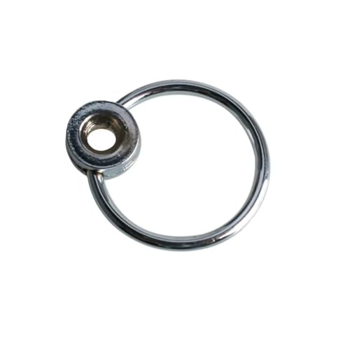 Aoleegatt Schneidebrett Griff Schaf Auge Ring Eisen Ring Produkt Schneidebrett Griff Zubehör (Silber) von Aoleegatt