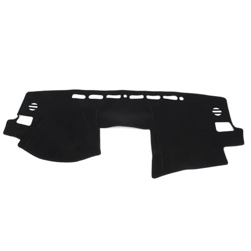 Aoleegatt Schwarze Auto-Armaturenbrett-Matte, Armaturenbrett-Abdeckung, Armaturenbrettmatte, LHD Für Subaru Forester 2013 2014 2015 2016 2017 2018 von Aoleegatt
