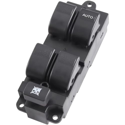 Aoleegatt Steuerschalter für elektrischen Fensterheber, 11+4 Pins Für Mazda BJ 1998-2003 B27A66350 RHD von Aoleegatt