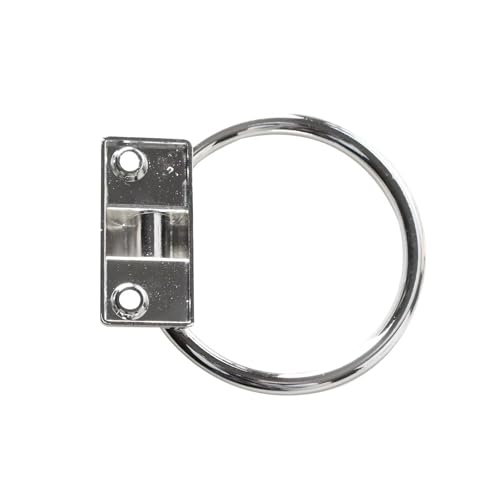 Aoleegatt Zentraler Zugringgriff, Möbel-Aufhängungsringgriff aus Zinklegierung, Sofa-Stuhl-Rückenzugring (Silber) von Aoleegatt